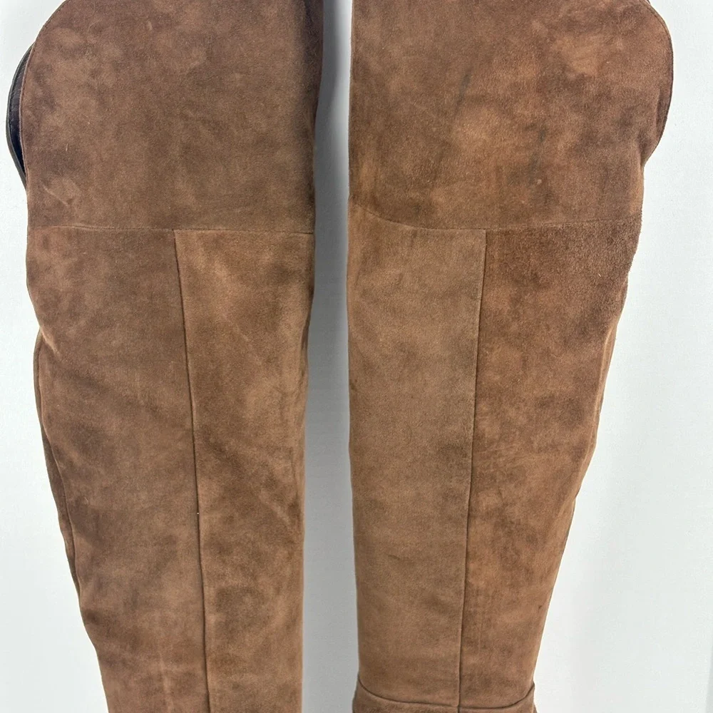 Kenneth Cole Carrah Women’s Brown Suede Over the Knee Boots Size 8M
